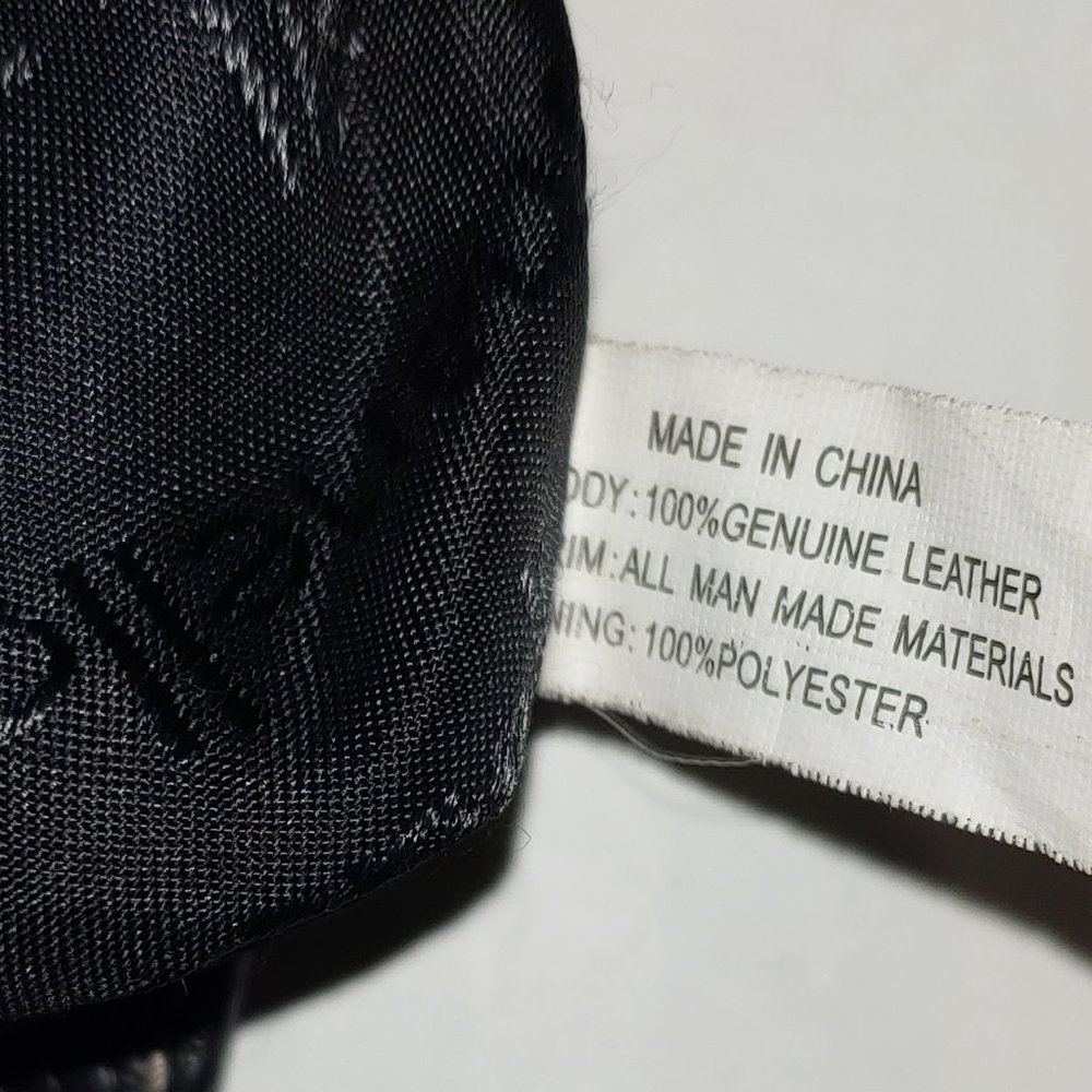 Tignanello Pebble Black Leather Hobo Bag - Picture 6 of 8